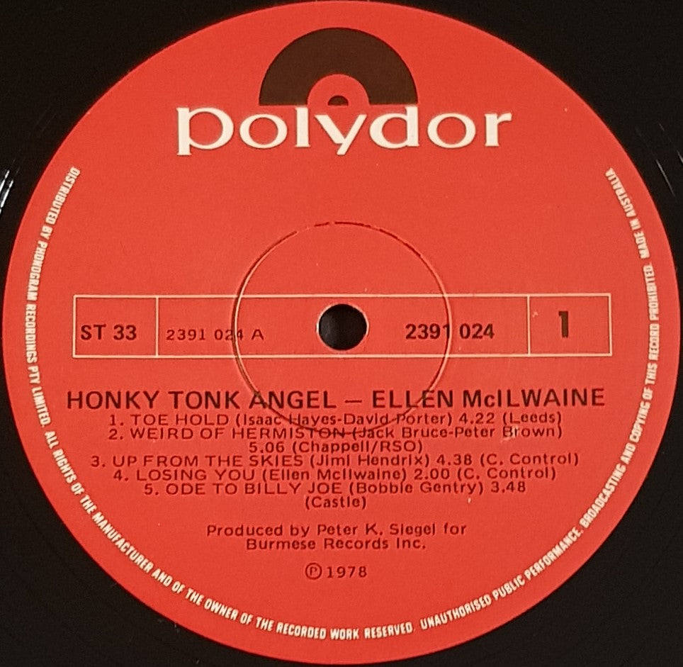 Ellen McIlwaine - Honky Tonk Angel