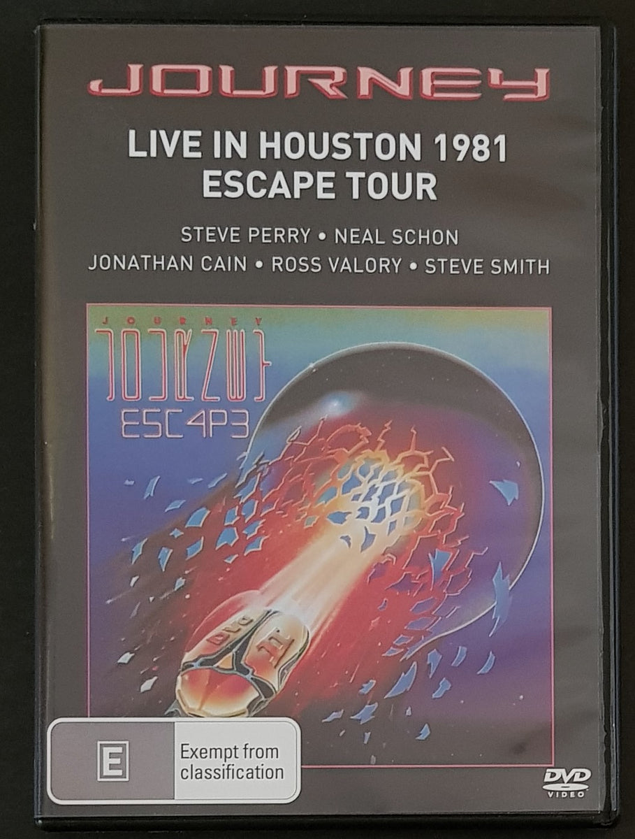 Journey - Live In Houston 1981 Escape Tour – Vicious Sloth Collectables