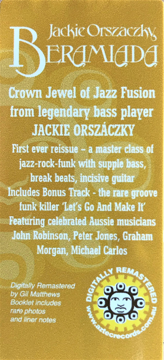 LP】Jackie Orszaczky-Beramiada jazz-rock - レコード