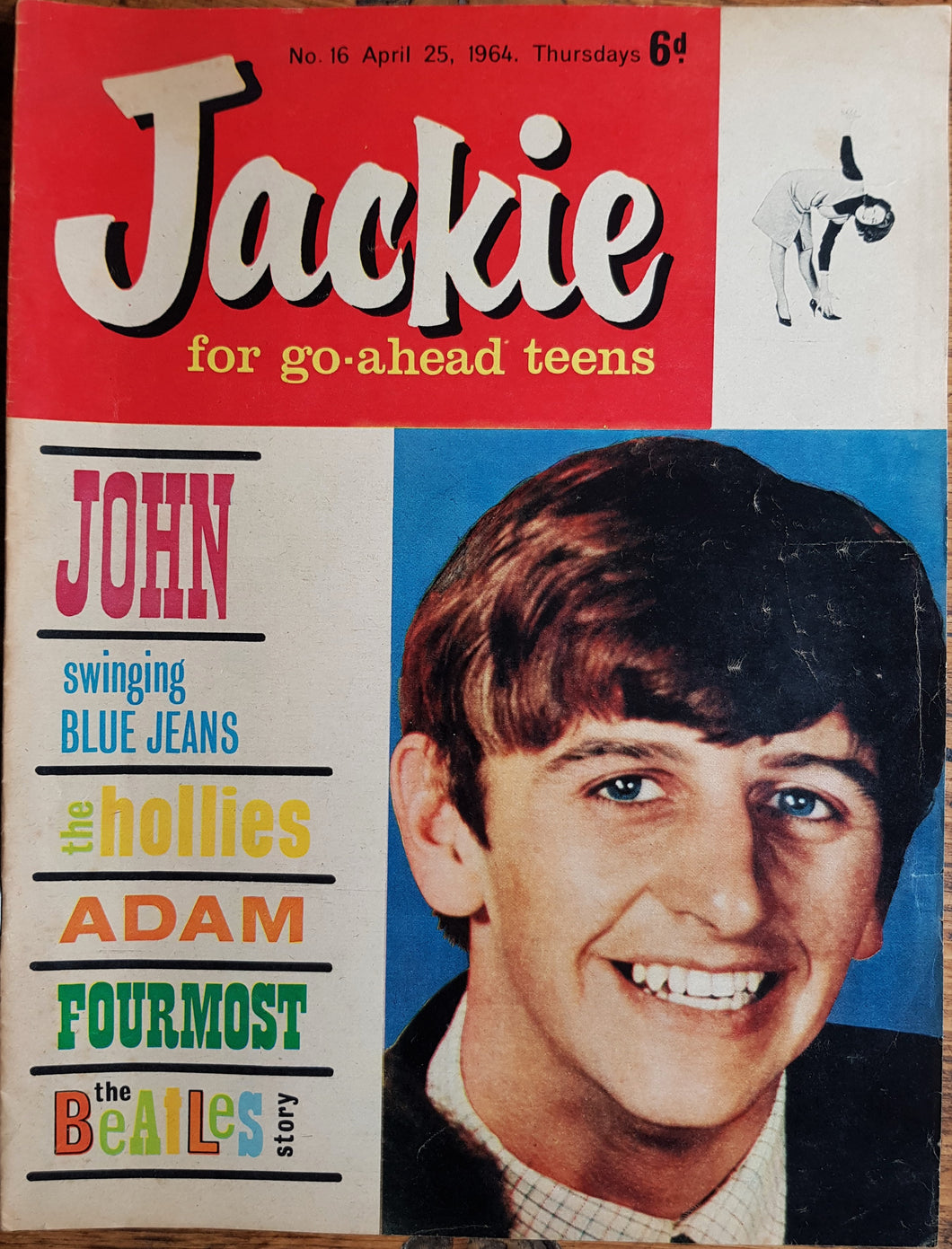 Beatles - Jackie No.16 April 25, 1964