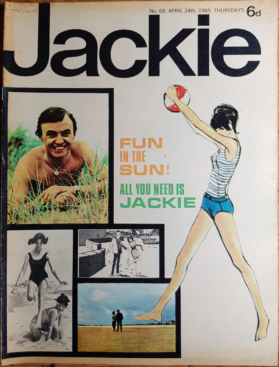 Beatles - Jackie No.68 April 24, 1965