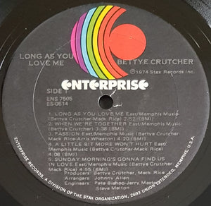 Crutcher, Bettye - Long As You Love Me (I'll Be Alright)