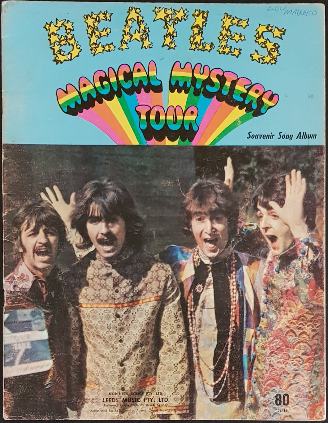 Beatles - Magical Mystery Tour Sounvenir Song Album