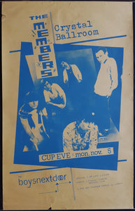 Boys Next Door - Crystal Ballroom Cup Eve Mon.Nov.5 1979