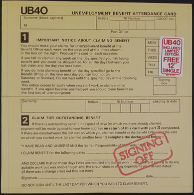 UB40 - Signing Off