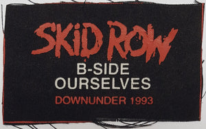 Skid Row - B-Side Ourselves 1993 Tour Patch