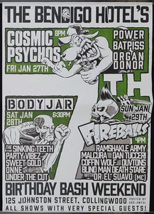 Cosmic Psychos - The Bendigo Hotel's Birthday Bash Weekend 2017