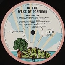 Load image into Gallery viewer, King Crimson - In The Wake Of Poseidon