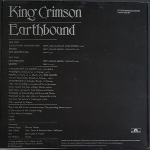 King Crimson - Earthbound