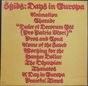 Skids - Days In Europa