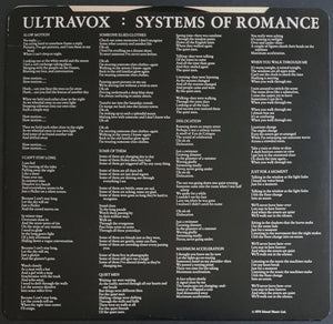 Ultravox - Systems Of Romance