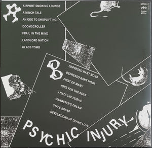 Cutters - Psychic Injury - Pink Vinyl