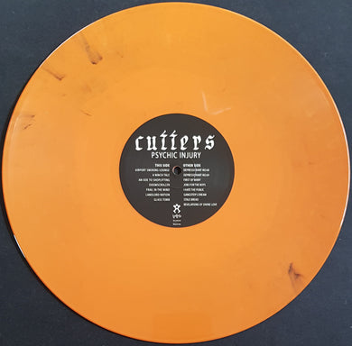 Cutters - Psychic Injury - Orange Vinyl