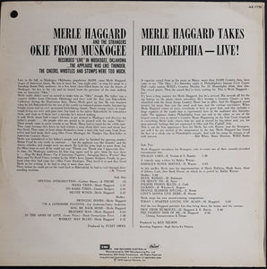 Haggard, Merle - Live (In Muskogee & Philadelphia)