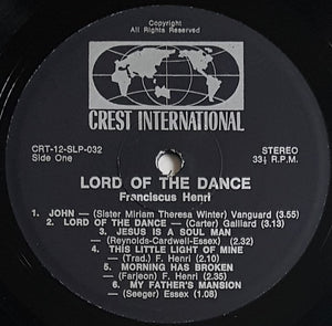 Henri, Franciscus  - Lord Of The Dance