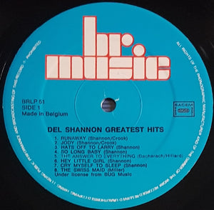 Del Shannon - Greatest Hits