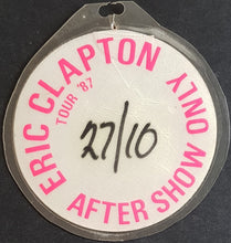 Load image into Gallery viewer, Clapton, Eric - Tour &#39;87