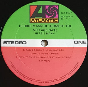 Mann, Herbie - Herbie Mann Returns To The Village Gate