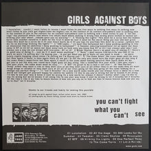 Load image into Gallery viewer, Girls Against Boys - You Can&#39;t Fight What You Can&#39;t See - Orange Vinyl