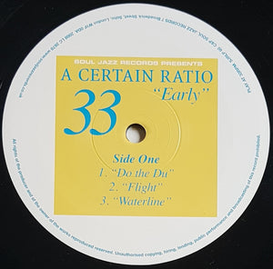 A Certain Ratio - Early