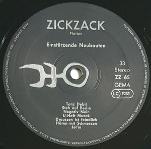 Einsturzende Neubauten - Kollaps - 3rd Edition