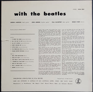 Beatles - With The Beatles - CBS Contract pressing.