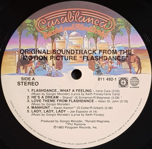 O.S.T. - Flashdance Soundtrack From The Motion Picture