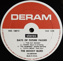 Load image into Gallery viewer, Moody Blues - Days Of Future Passed