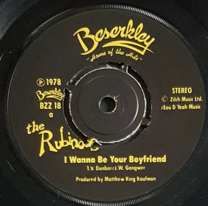 Rubinoos - I Wanna Be Your Boyfriend