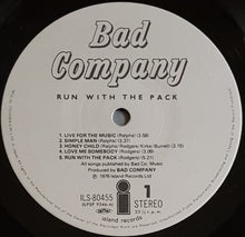 Load image into Gallery viewer, Bad Company - Run With The Pack