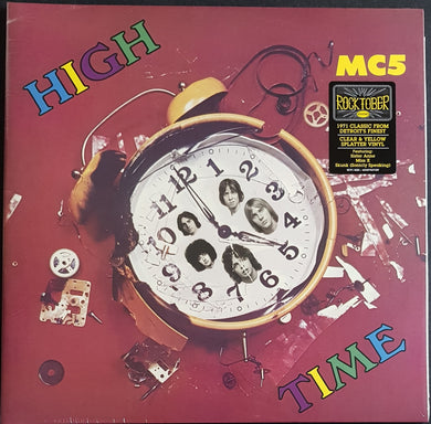 MC5 - High Time - Clear & Yellow Splatter Vinyl