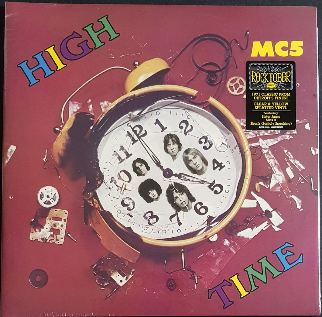 MC5 - High Time - Clear & Yellow Splatter Vinyl