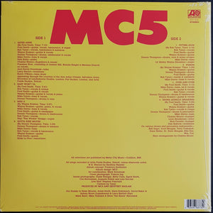 MC5 - High Time - Clear & Yellow Splatter Vinyl