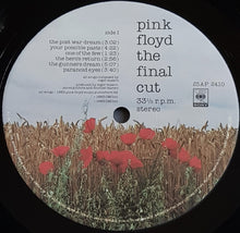 Load image into Gallery viewer, Pink Floyd - The Final Cut