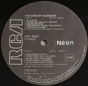 Who - The Who By Numbers