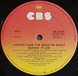 Tyler, Bonnie - Faster Than The Speed Of Night