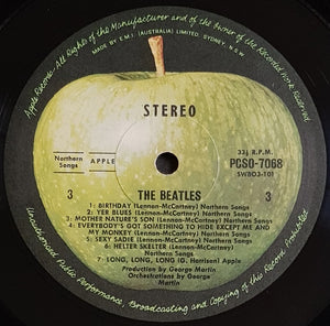 Beatles - The White Album - Original Top Opener