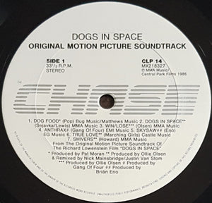 V/A - Dogs In Space Soundtrack - White Censored Cover