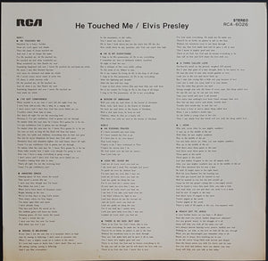 Elvis Presley - He Touched Me