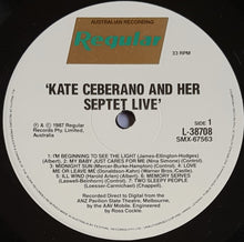 Load image into Gallery viewer, Ceberano, Kate - Kate Ceberano &amp; Her Septet