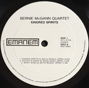 Bernie McGann Quartet- Kindred Spirits