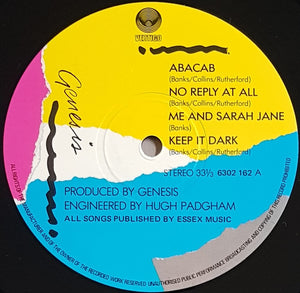 Genesis - Abacab - Grey/Yellow/Magenta/Cyan Cover