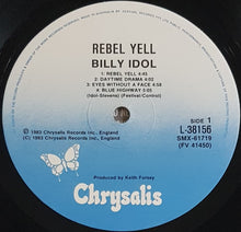 Load image into Gallery viewer, Billy Idol - Rebel Yell