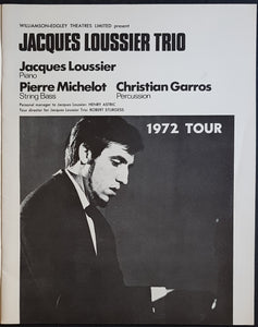 Jacques Loussier Trio - Play Bach - 1972 Tour