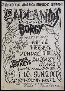 Powder Monkeys - 1997 - Badlands In Memory Of Borgy