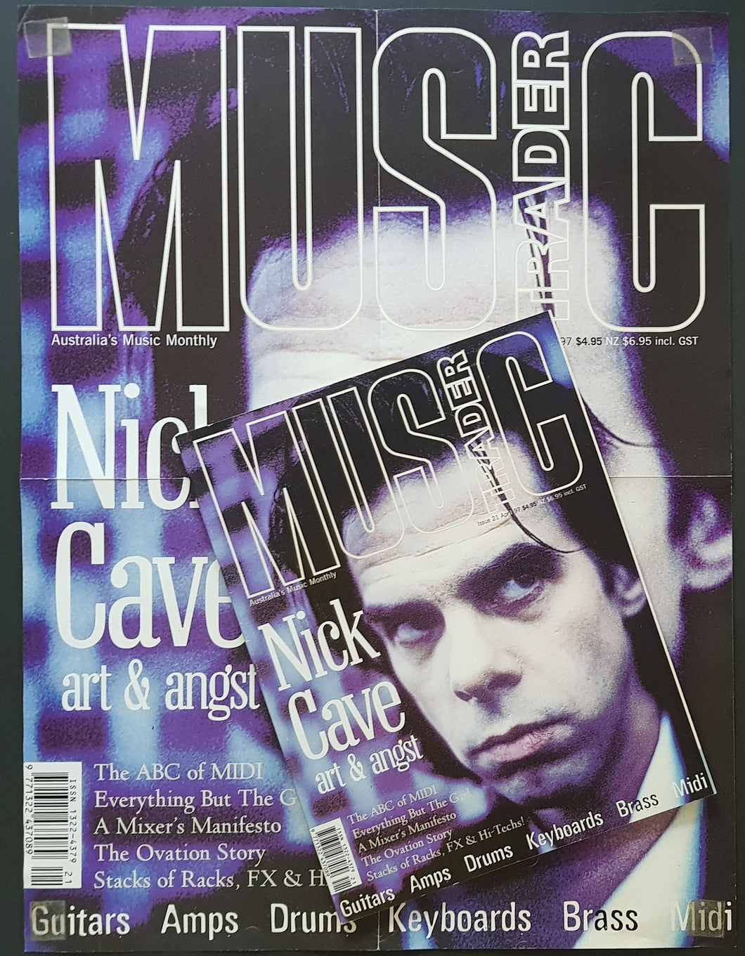 Nick Cave - Music Trader Issue 21 April 97.