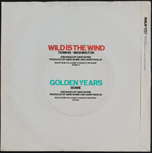 Load image into Gallery viewer, David Bowie - Wild Is The Wind