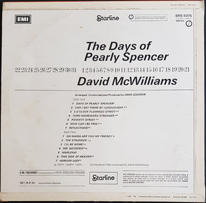 David McWilliams - The Days Of Pearly Spencer