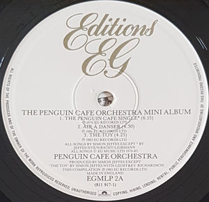 Penguin Cafe Orch. - The Penguin Cafe Orchestra Mini Album