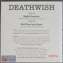 Load image into Gallery viewer, Deathwish - Night Creature